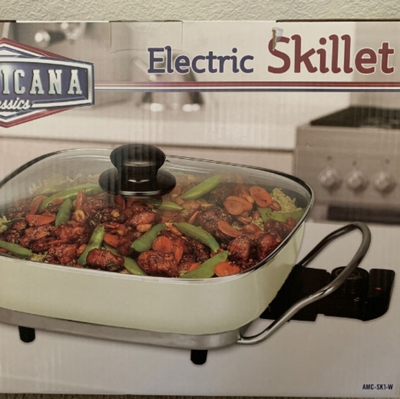 NIB Electric Skillet, Americana Classics - Picture 2 of 3